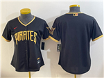 Pittsburgh Pirates Women's Black 2026 City Connect Team Jersey