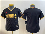 Pittsburgh Pirates Youth Black 2026 City Connect Team Jersey