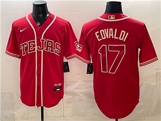 Texas Rangers #17 Nathan Eovaldi Red 2026 City Connect Jersey