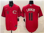 Cincinnati Reds #11 Barry Larkin Red 2026 City Connect Jersey