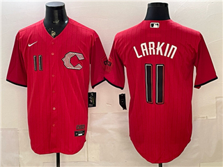 Cincinnati Reds #11 Barry Larkin Red 2026 City Connect Jersey