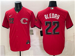 Cincinnati Reds #22 JJ Bleday Red 2026 City Connect Jersey