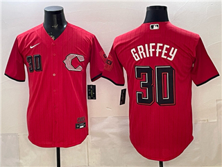 Cincinnati Reds #30 Ken Griffey Jr. Red 2026 City Connect Jersey