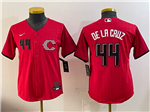 Cincinnati Reds #44 Elly De La Cruz Youth Red 2026 City Connect Jersey