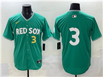 Boston Red Sox #3 Ceddanne Rafaela Green 2025 City Connect Limited Jersey