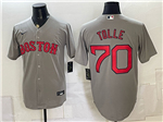 Boston Red Sox #70 Payton Tolle Gray Limited Jersey