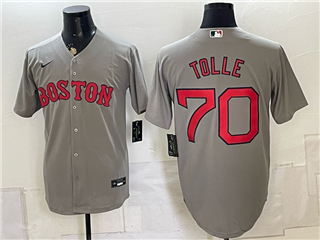 Boston Red Sox #70 Payton Tolle Gray Limited Jersey