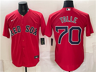 Boston Red Sox #70 Payton Tolle Red Limited Jersey