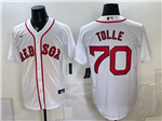 Boston Red Sox #70 Payton Tolle White Limited Jersey
