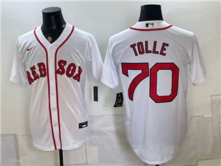Boston Red Sox #70 Payton Tolle White Limited Jersey