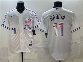 Kansas City Royals #11 Maikel Garcia White 2026 City Connect Jersey