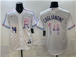 Kansas City Royals #14 Jac Caglianone White 2026 City Connect Jersey