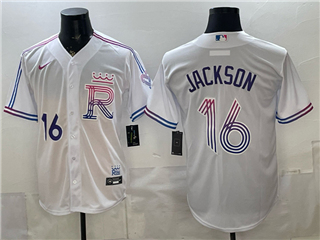 Kansas City Royals #16 Bo Jackson White 2026 City Connect Jersey
