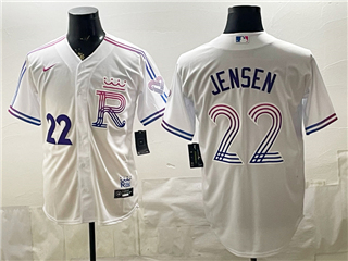 Kansas City Royals #22 Carter Jensen White 2026 City Connect Jersey