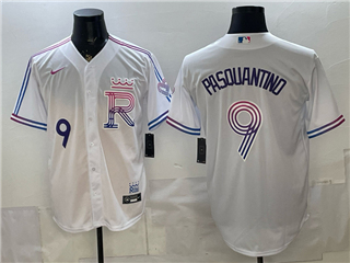 Kansas City Royals #9 Vinnie Pasquantino White 2026 City Connect Jersey