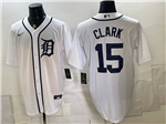 Detroit Tigers #15 Max Clark White Limited Jersey