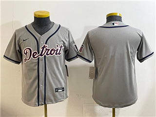 Detroit Tigers Youth Gray Limited Team Jersey