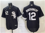 Chicago White Sox #12 Colson Montgomery Black Limited Jersey