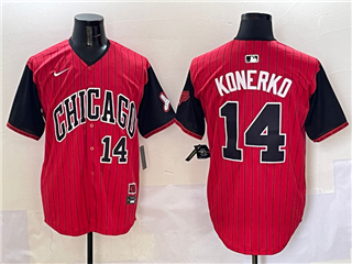 Chicago White Sox #14 Paul Konerko Red 2025 City Connect Limited Jersey