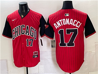 Chicago White Sox #17 Sam Antonacci Red 2025 City Connect Limited Jersey