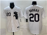 Chicago White Sox #20 Miguel Vargas White Limited Jersey