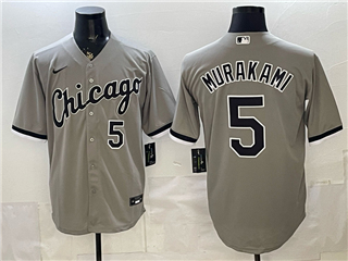 Chicago White Sox #5 Munetaka Murakami Gray Limited Jersey