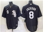 Chicago White Sox #8 Bo Jackson Black Limited Jersey