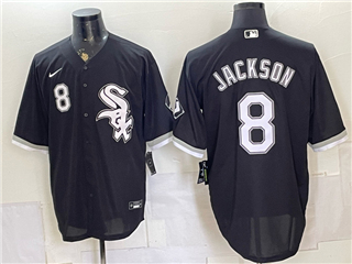 Chicago White Sox #8 Bo Jackson Black Limited Jersey
