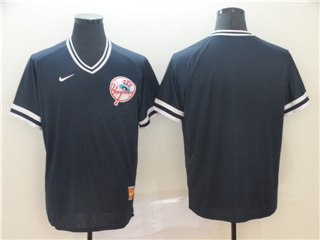 New York Yankees Black Throwback Team Jersey