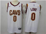 Cleveland Cavaliers #0 Kevin Love White Swingman Jersey