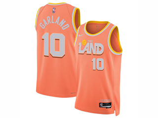 Cleveland Cavaliers #10 Darius Garland 2025-26 Orange City Edition Swingman Jersey