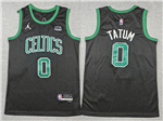 Boston Celtics #0 Jayson Tatum 2022-23 Black Statement Swingman Jersey