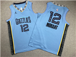 Memphis Grizzlies #12 Ja Morant Youth 2022-23 Light Blue Statement Edition Swingman Jersey