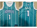 Charlotte Hornets #1 LaMelo Ball Youth Teal Swingman Jersey