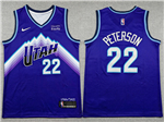 Utah Jazz #22 Darryn Peterson Purple Swingman Jersey