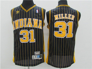 New Reggie Miller Indiana Pacers Throwback Swingman Jersey Navy Blue Size S-XXL