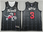 Toronto Raptors #3 Brandon Ingram 2025-26 Black City Edition Swingman Jersey