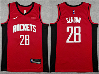 Houston Rockets #28 Alperen Sengun Red Swingman Jersey