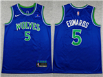 Minnesota Timberwolves #5 Anthony Edwards 2026-27 Blue Swingman Jersey