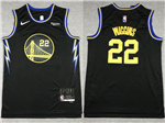 Golden State Warriors #22 Andrew Wiggins 2021-22 Black City Edition Swingman Jersey