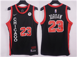 Chicago Bulls #23 Michael Jordan 2023-24 Black City Edition Swingman Jersey