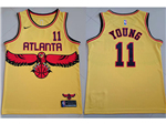 Atlanta Hawks #11 Trae Young 2021-22 Gold City Edition Swingman Jersey