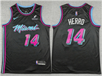 Miami Heat #14 Tyler Herro 2025-26 Black City Edition Swingman Jersey