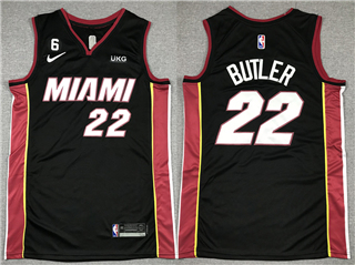 Miami Heat #22 Jimmy Butler Black Swingman Jersey