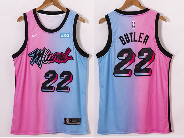 jimmy butler jersey pink