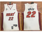 Miami Heat #22 Jimmy Butler White Swingman Jersey