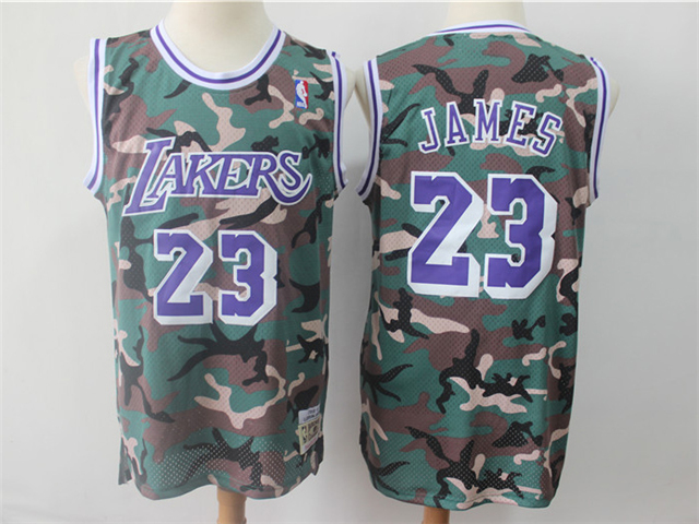 lakers camo jersey