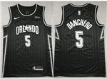 Orlando Magic #5 Paolo Banchero 2023-24 Black City Edition Swingman Jersey