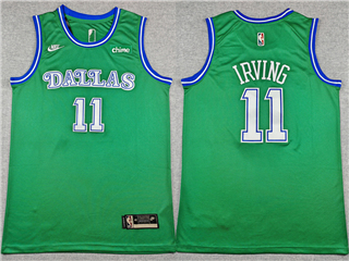 Dallas Mavericks #11 Kyrie Irving 2025-26 Green Classic Edition Swingman Jersey