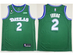 Dallas Mavericks #2 Kyrie Irving Green Classic Edition Swingman Jersey